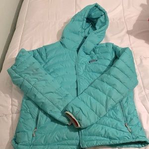 Patagonia Down Sweater Full-Zip Hooded Jacket Wmns